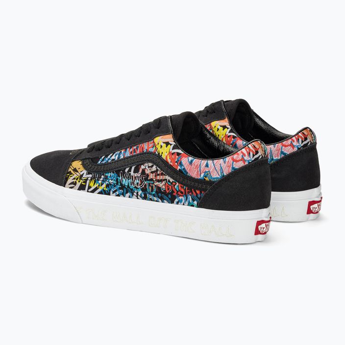 Buty Vans Old Skool black multi 3