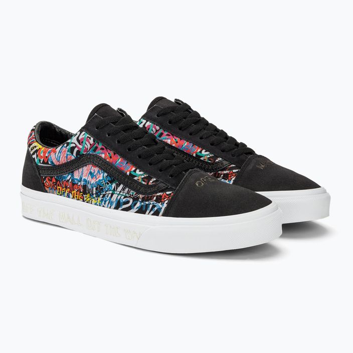 Buty Vans Old Skool black multi 4