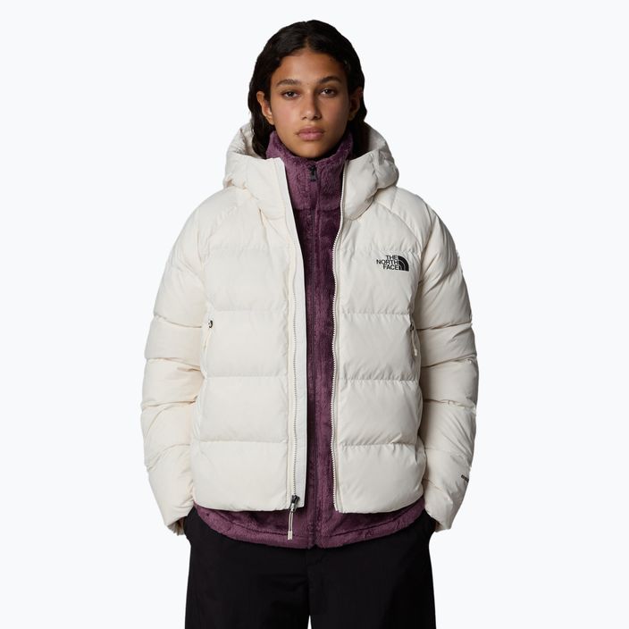 Kurtka puchowa damska The North Face Hyalite Down Hoodie white dune 4