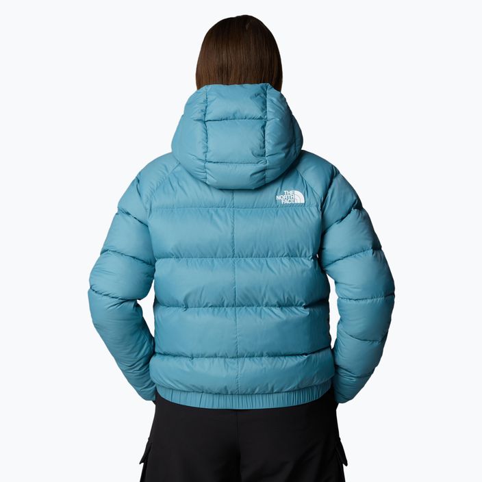 Kurtka puchowa damska The North Face Hyalite Down Hoodie algae blue 3