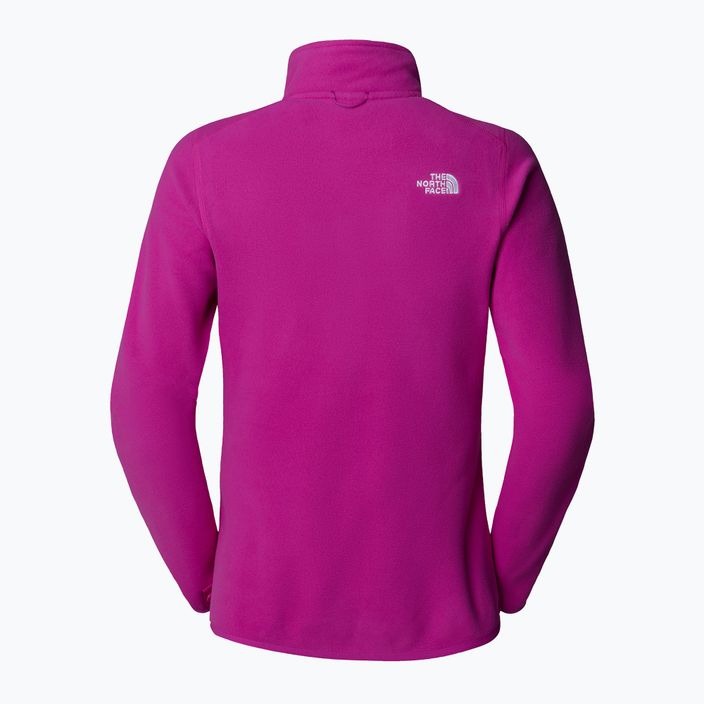 Bluza damska The North Face 100 Glacier FZ deep mulberry 2