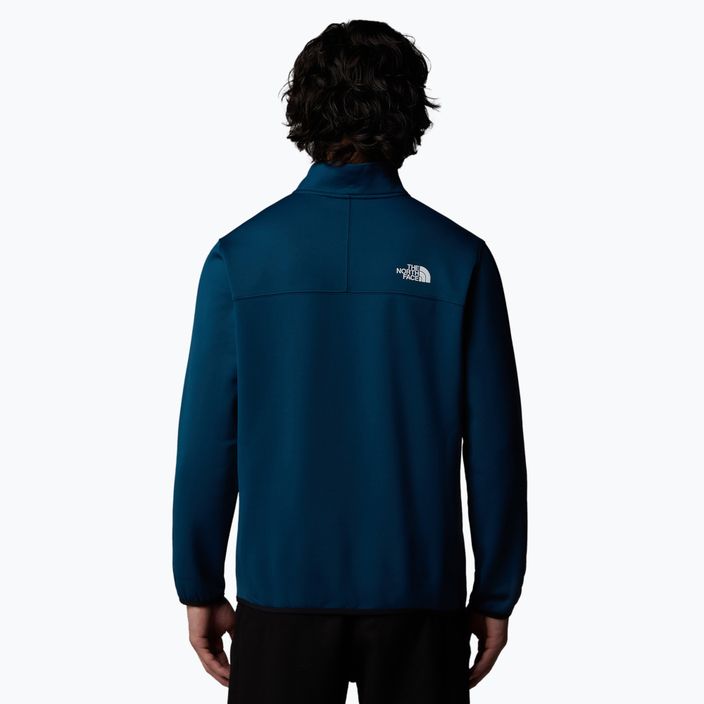 Bluza męska The North Face Crest 1/4 Zip midnight petrol/ black 3