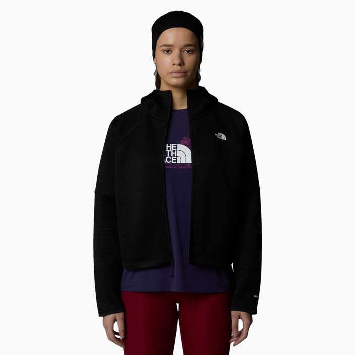 Bluza trekkingowa damska The North Face Vertical Thermal FZ Hoodie black 4