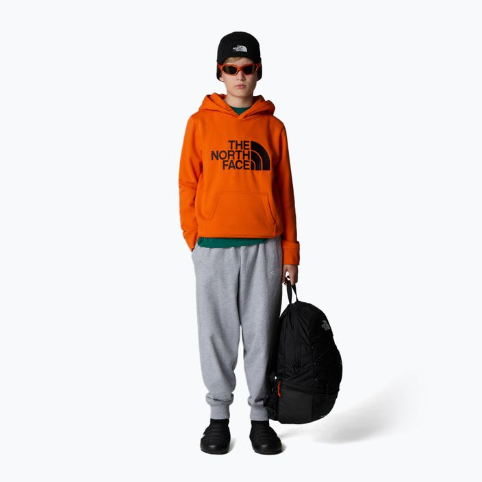 Bluza dziecięca The North Face Drew Peak P/O Hoodie orange 2