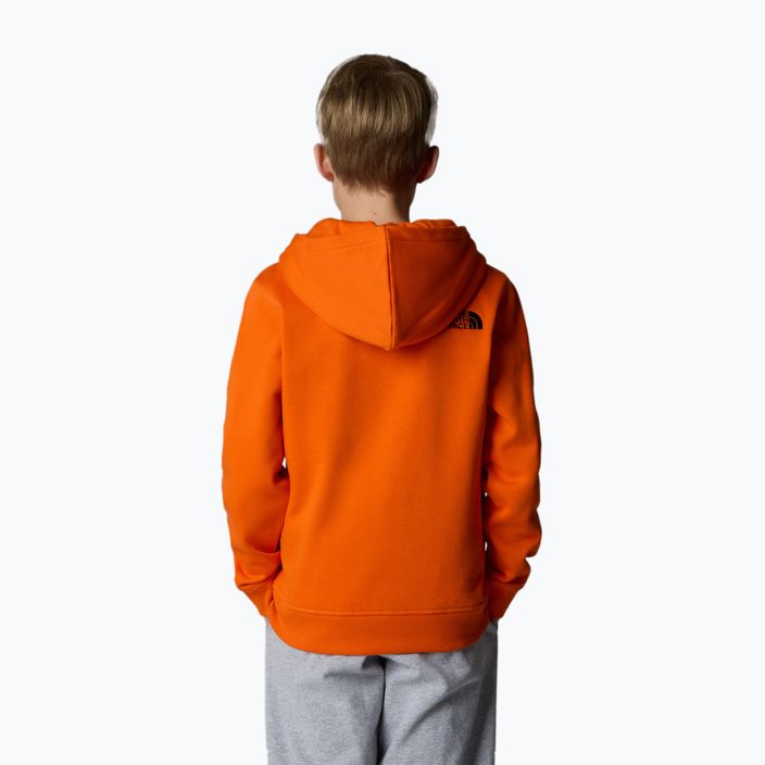 Bluza dziecięca The North Face Drew Peak P/O Hoodie orange 3