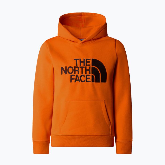 Bluza dziecięca The North Face Drew Peak P/O Hoodie orange 4