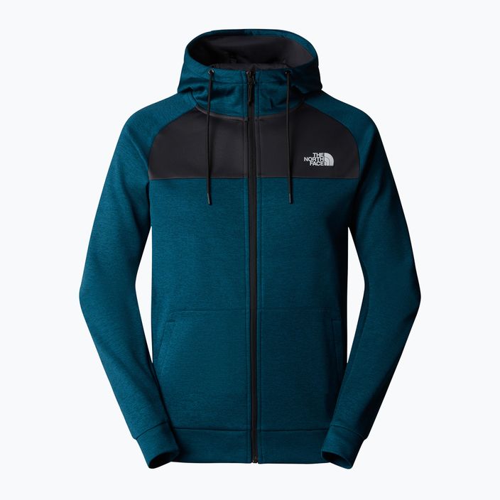 Bluza męska The North Face Reaxion Fleece midnight petrol dark heather/ asphalt grey 5