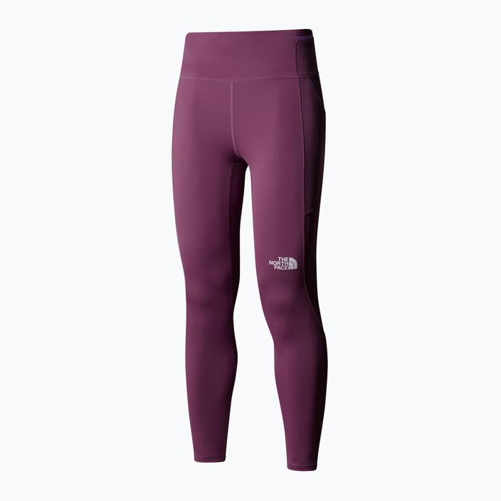 Legginsy do biegania damskie The North Face Movmynt 7/8 midnight mauve/purple granite 4