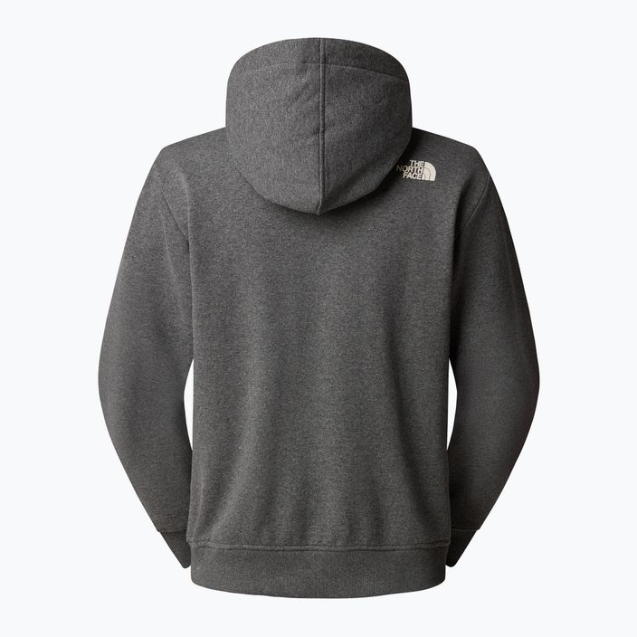 Koszulka męska The North Face Varsity Graphic medium grey heather 5