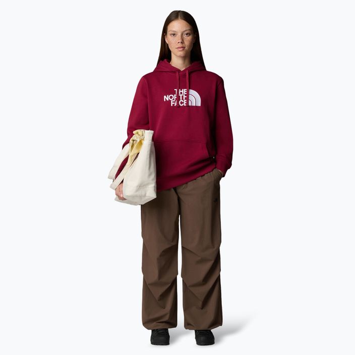 Bluza damska The North Face Drew Peak Pullover Hoodie beetroot 2