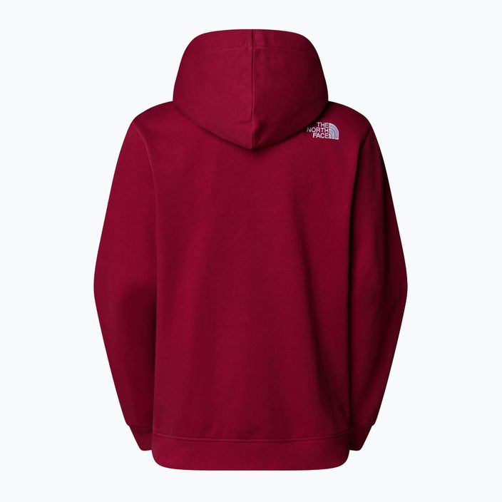 Bluza damska The North Face Drew Peak Pullover Hoodie beetroot 5