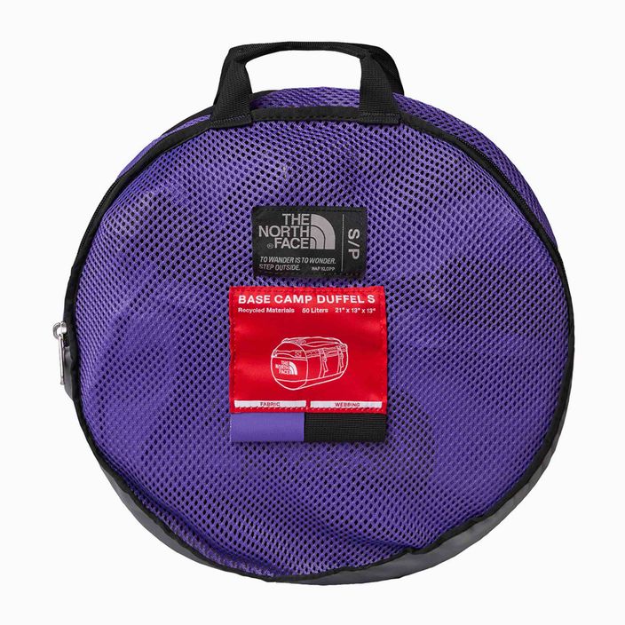 Torba podróżna The North Face Base Camp Duffel S 50 l peak purple/black 3