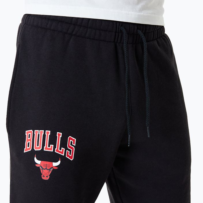 Spodnie męskie New Era NBA Essentials Jogger Chicago Bulls black 3