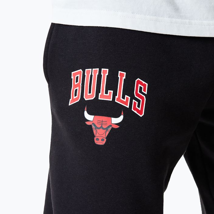 Spodnie męskie New Era NBA Essentials Jogger Chicago Bulls black 5