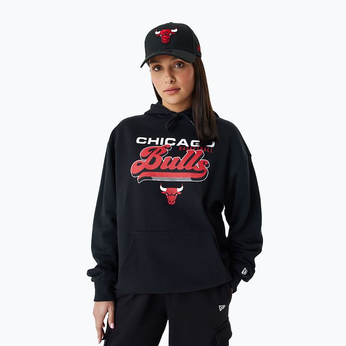 Bluza męska New Era NBA Graphic OS Hoody Chicago Bulls black 2