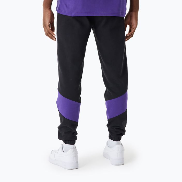Spodnie męskie New Era NBA Color Insert Los Angeles Lakers black 3