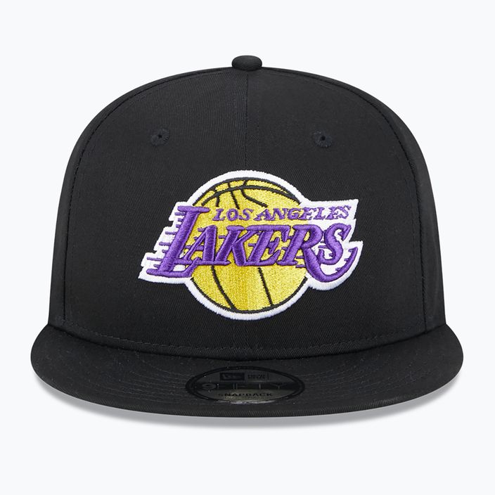 Czapka New Era Foil 9Fifty Los Angeles Lakers black 3