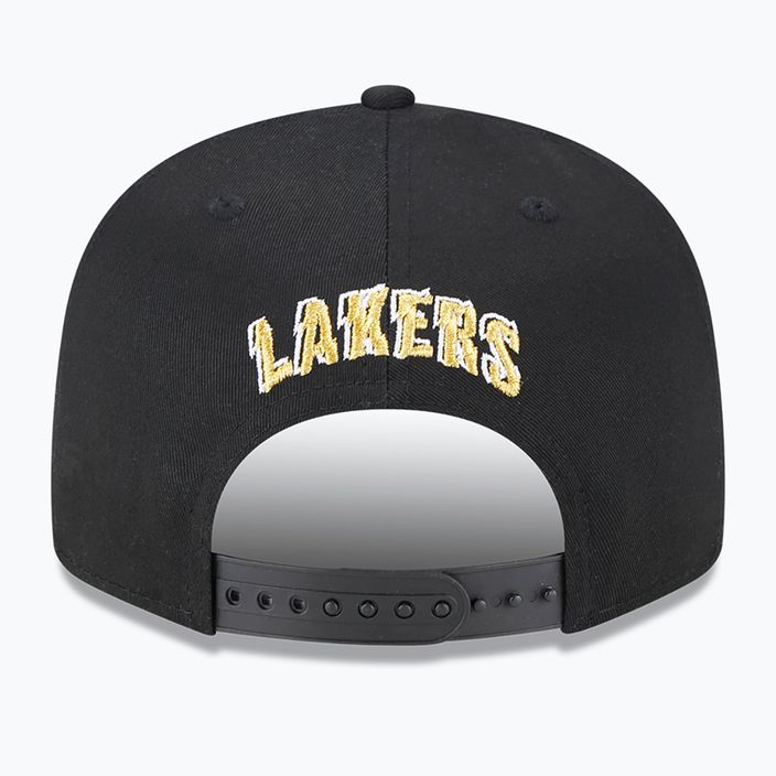 Czapka z daszkiem New Era Foil 9Fifty Los Angeles Lakers black 4