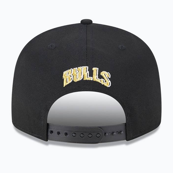 Czapka z daszkiem New Era Foil 9Fifty Chicago Bulls black 4