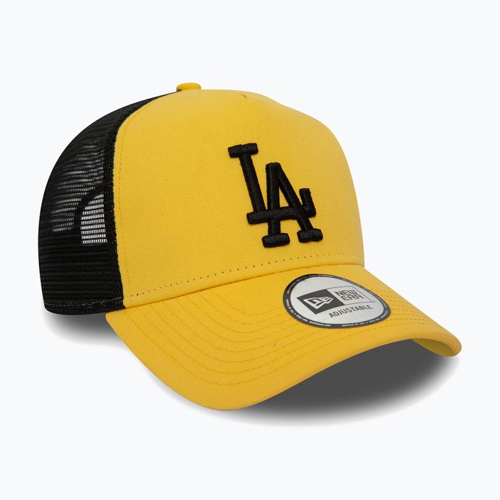 Czapka z daszkiem męska New Era League Essential Trucker Los Angeles Dodgers yellow 3