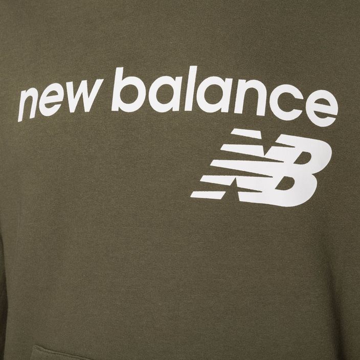 Bluza męska New Balance Core Fleece Hoodie dark moss 7