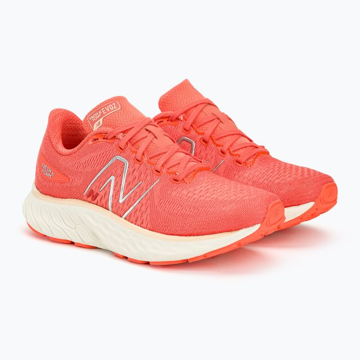 Buty do biegania damskie New Balance Fresh Foam X Evoz v3 gulf red 4