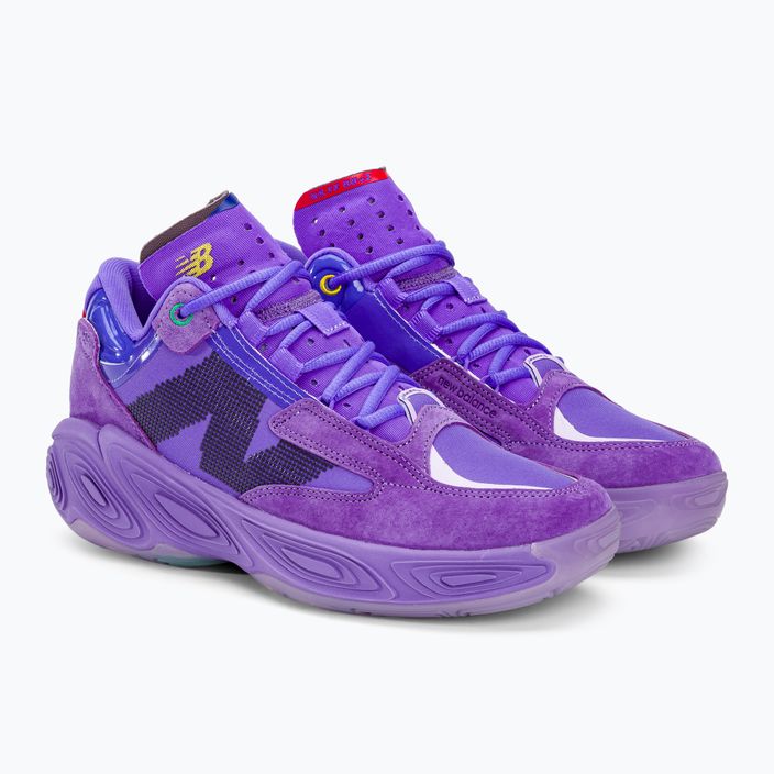 Buty do koszykówki New Balance Fresh Foam BB v2 purple 4
