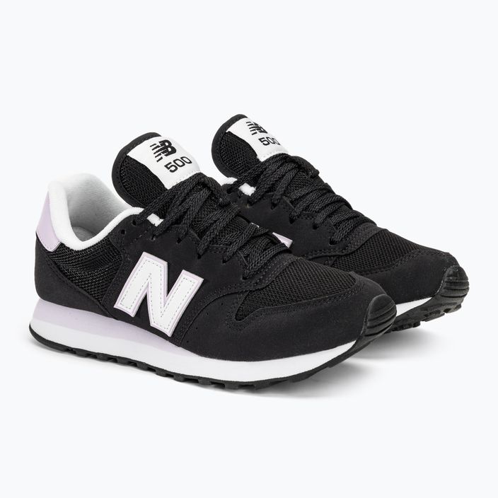 Buty damskie New Balance 500's V2 black/white 4