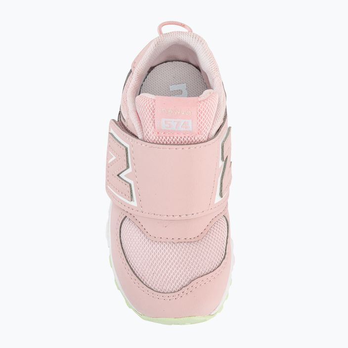 Buty dziecięce New Balance NW574 shell pink 6