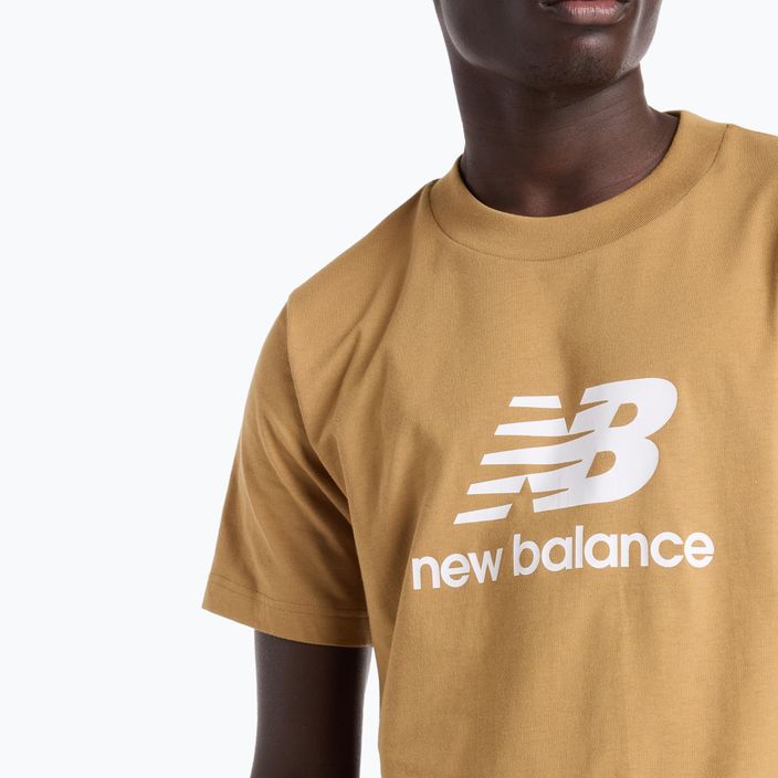 Koszulka męska New Balance Stacked Logo great plains 3