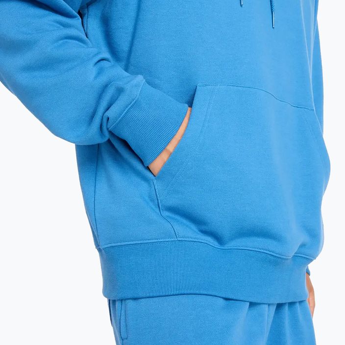 Bluza męska New Balance Small Logo French Terry Hoodie blue agate 5