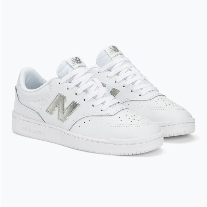 Buty damskie New Balance BBW80 white/silver 4