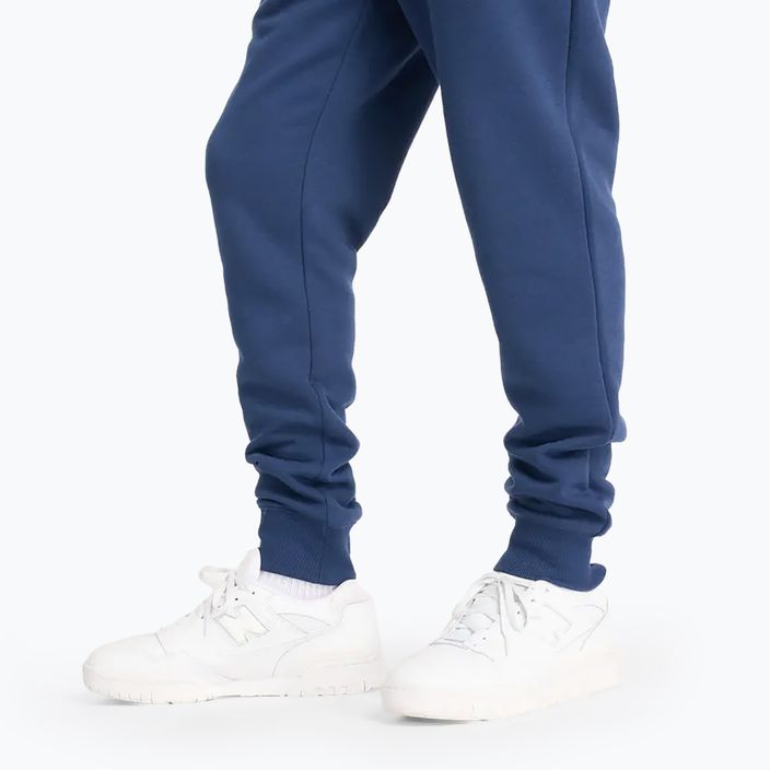 Spodnie męskie New Balance Fleece Jogger navy 6