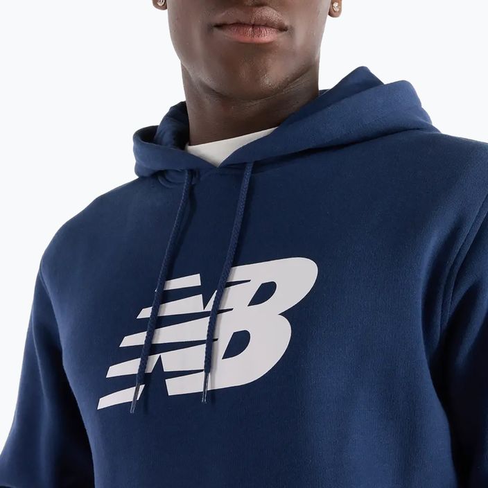 Bluza męska New Balance Core Brushed Hoodie navy 5