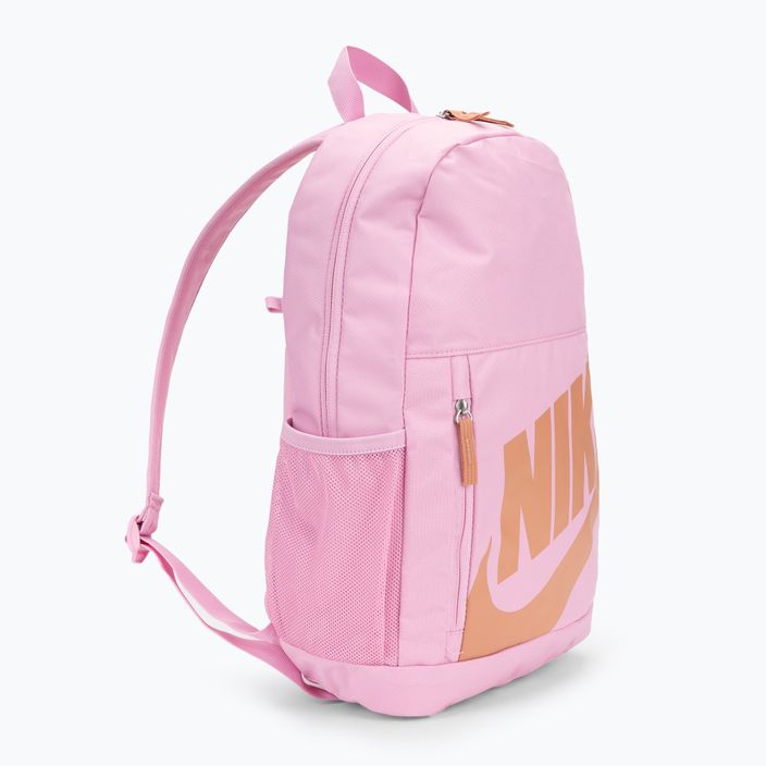 Plecak dziecięcy Nike Elemental 20 l pink rise/terra blush 3