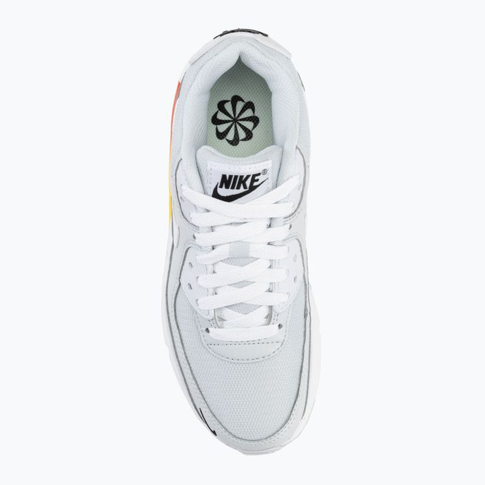 Buty dziecięce Nike Air Max 90 pure platinum/cosmic clay 5