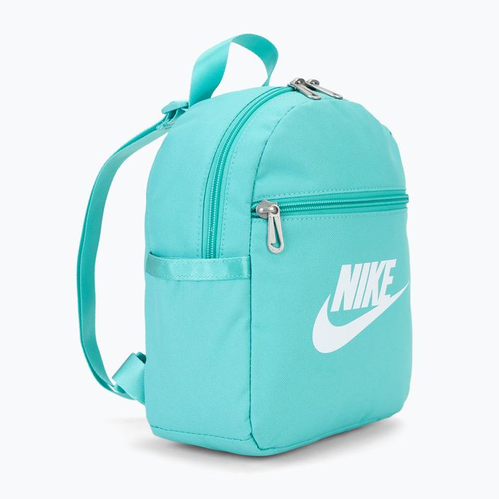 Plecak damski Nike Sportswear Futura 365 Mini 6 l green frost / green frost / white 2