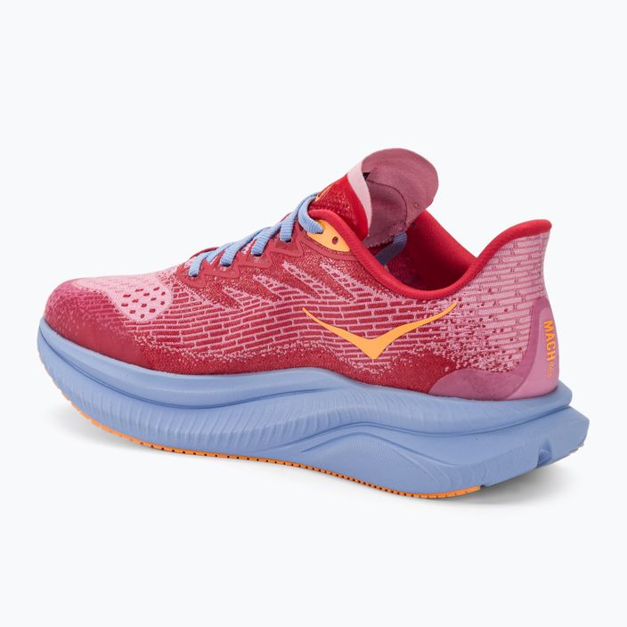 Buty do biegania dziecięce HOKA Mach 6 peony/cerise 3