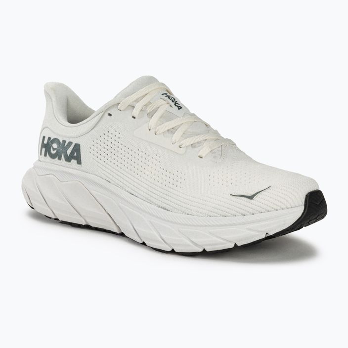 Buty do biegania męskie HOKA Arahi 7 blanc de blanc/steel wool