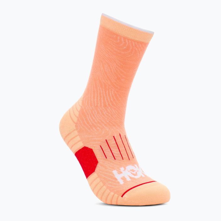 Skarpety do biegania HOKA Crew Run Sock 3 pary cerise/papaya/aura 3