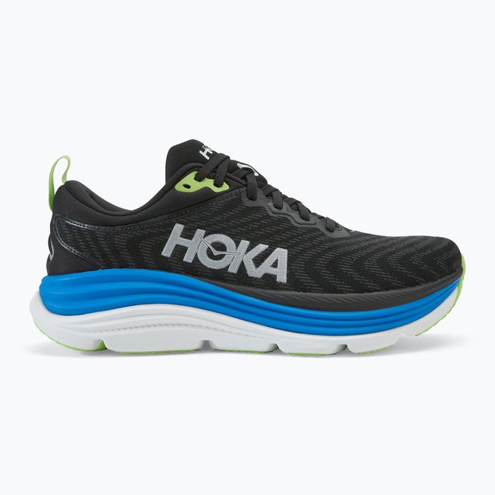 Buty do biegania męskie HOKA Gaviota 5 black/electric cobalt 2