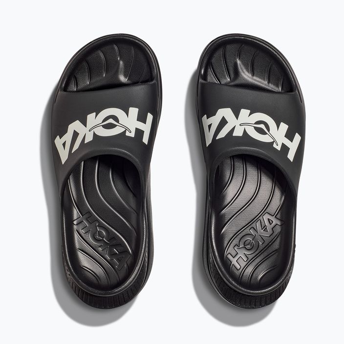 Klapki HOKA Ora Athletic Slide black/white 8