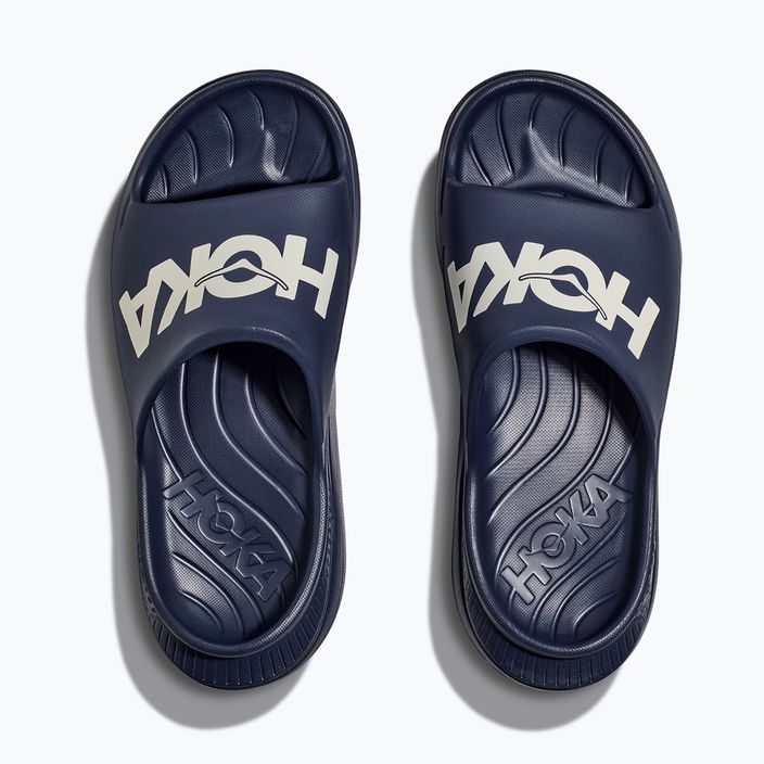 Klapki HOKA Ora Athletic Slide varsity navy/white 8