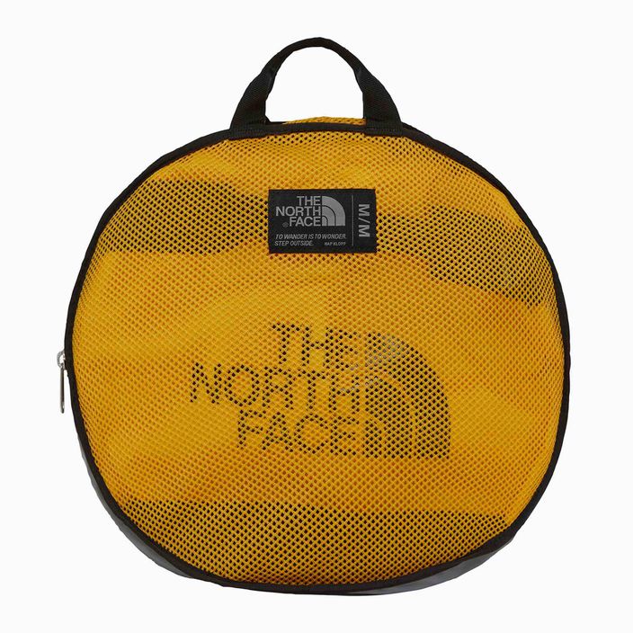 Torba podróżna The North Face Base Camp Duffel M 71 l summit gold/black/npf 3