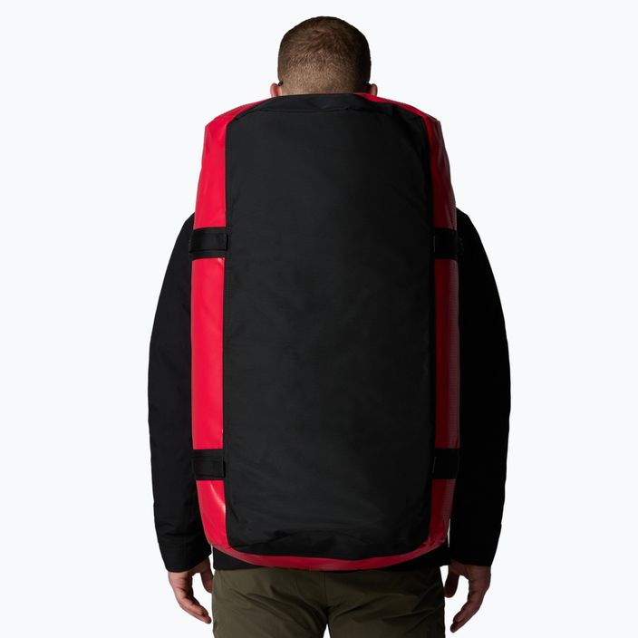 Torba podróżna The North Face Base Camp Duffel L 95 l red/black/npf 5