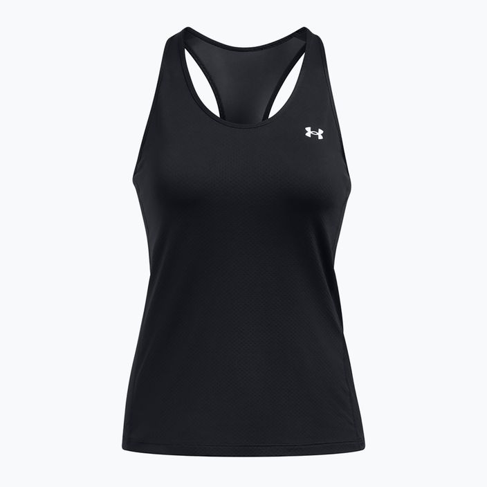 Tank top treningowy damski Under Armour HeatGear Armour Racer black/white 4