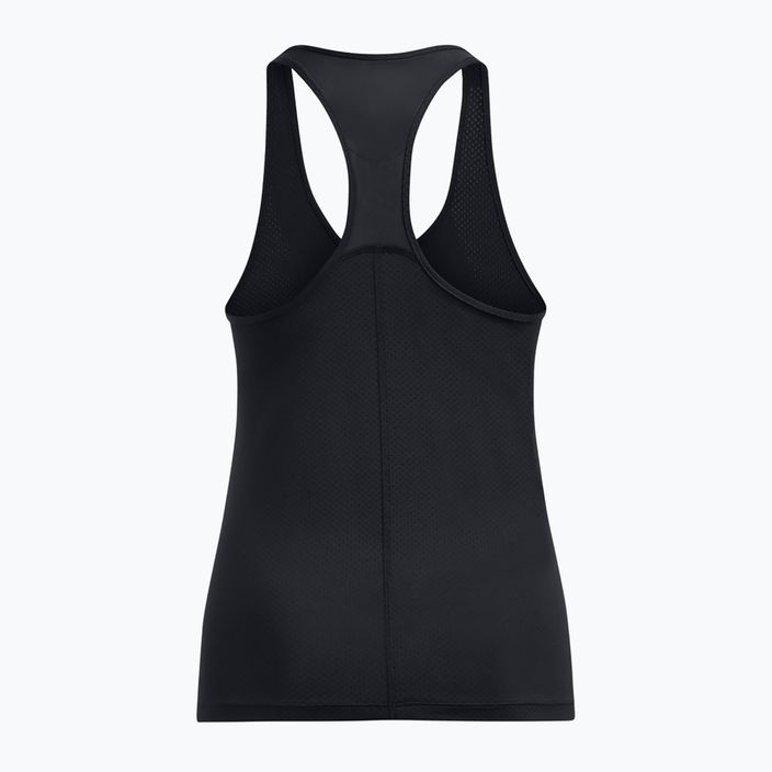 Tank top treningowy damski Under Armour HeatGear Armour Racer black/white 5