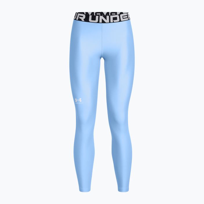 Legginsy damskie Under Armour HeatGear horizon blue/white 4