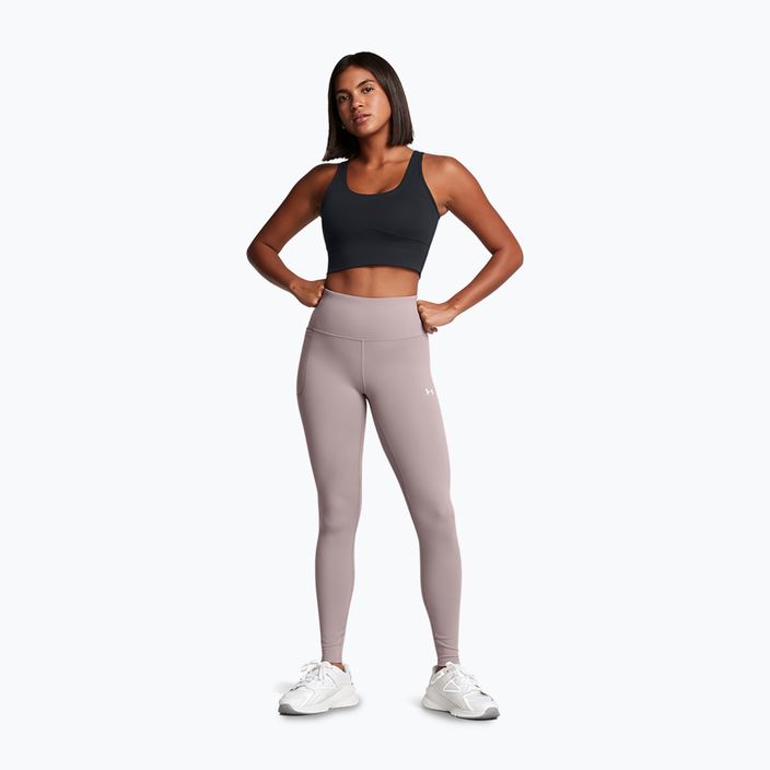 Legginsy treningowe damskie Under Armour Motion tetra gray/white 2