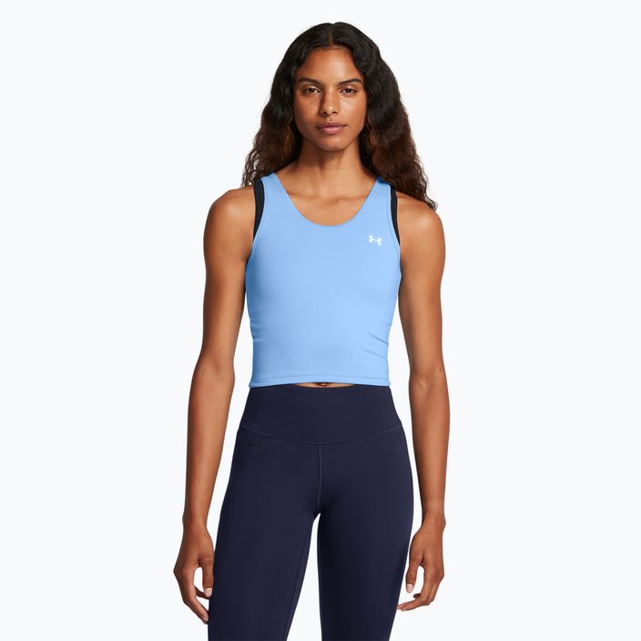 Top treningowy damski Under Armour Motion Tank EMEA horizon blue/white